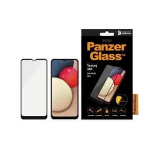 PanzerGlass E2E Super+ Samsung Galaxy A02s Case Friendly AntiBacterial black