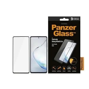 PanzerGlass Samsung Gehärtetes Glas E2E Super+ Galaxy Note 10 Lite Case Friendly schwarz/schwarz
