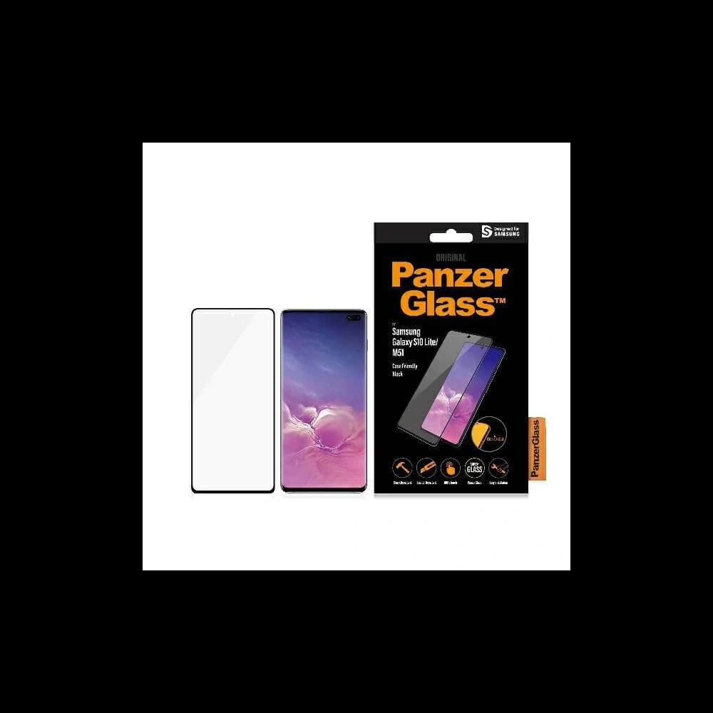 PanzerGlass E2E Super+ Samsung Galaxy S10 Lite/M51 Case Friendly black - 1