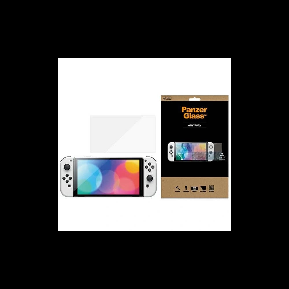 PanzerGlass Gehärtetes Glas Standard Nintendo Switch OLED Antibakteriell - 1