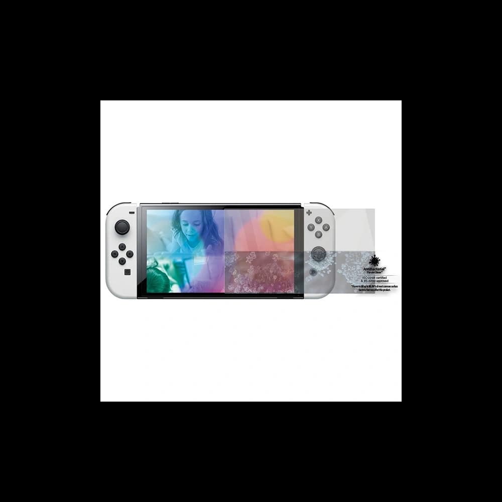 PanzerGlass Gehärtetes Glas Standard Nintendo Switch OLED Antibakteriell - 3