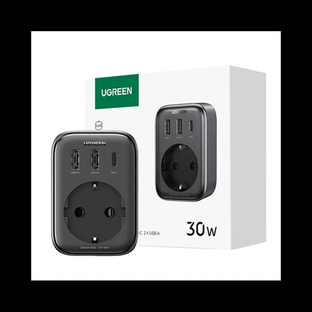 UGREEN 90613 Adapter 4in1 EU, 30W - 1