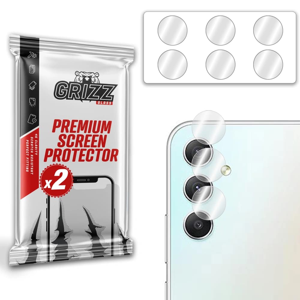 Szkło na aparat GrizzGlass HybridGlass Camera do Samsung Galaxy A34 - 1