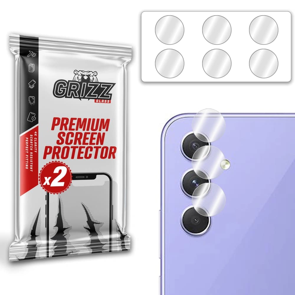 Szkło na aparat GrizzGlass HybridGlass Camera do Samsung Galaxy A54 - 1