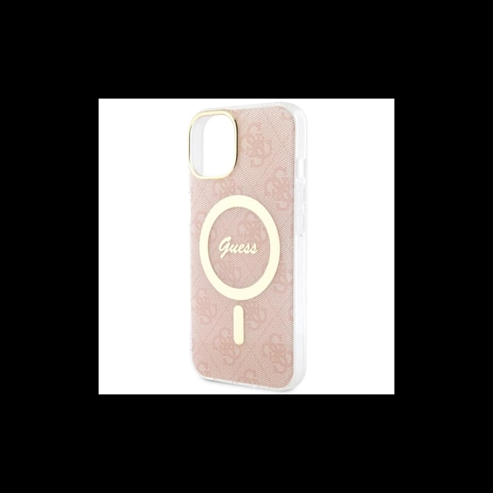 Etui Guess GUHMP14MH4STP Apple iPhone 14 Plus / 15 Plus rózsaszín/pink hardcase 4G MagSafe - 6