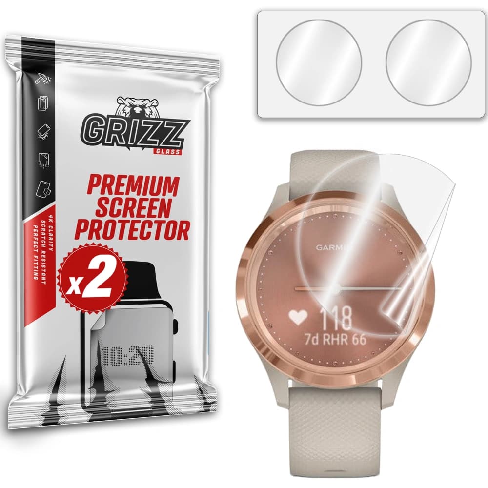 GrizzGlass Keramikfolie CeramicFilm für Garmin Vivomove 3s - 1