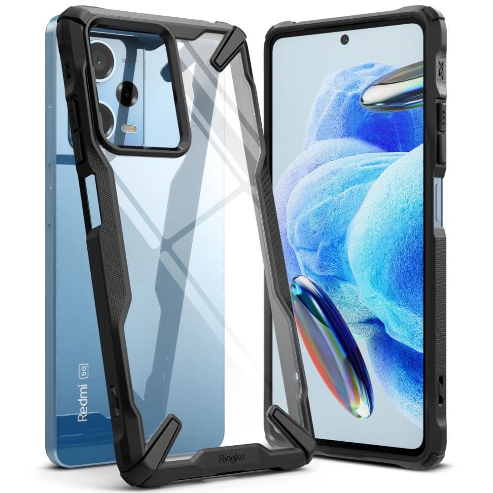 Ringke Fusion-X Xiaomi Redmi Note 12 Pro 5G/POCO X5 Pro 5G Black - 1