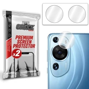 GrizzGlass HybridGlass Kameraglas für Huawei P60 Art