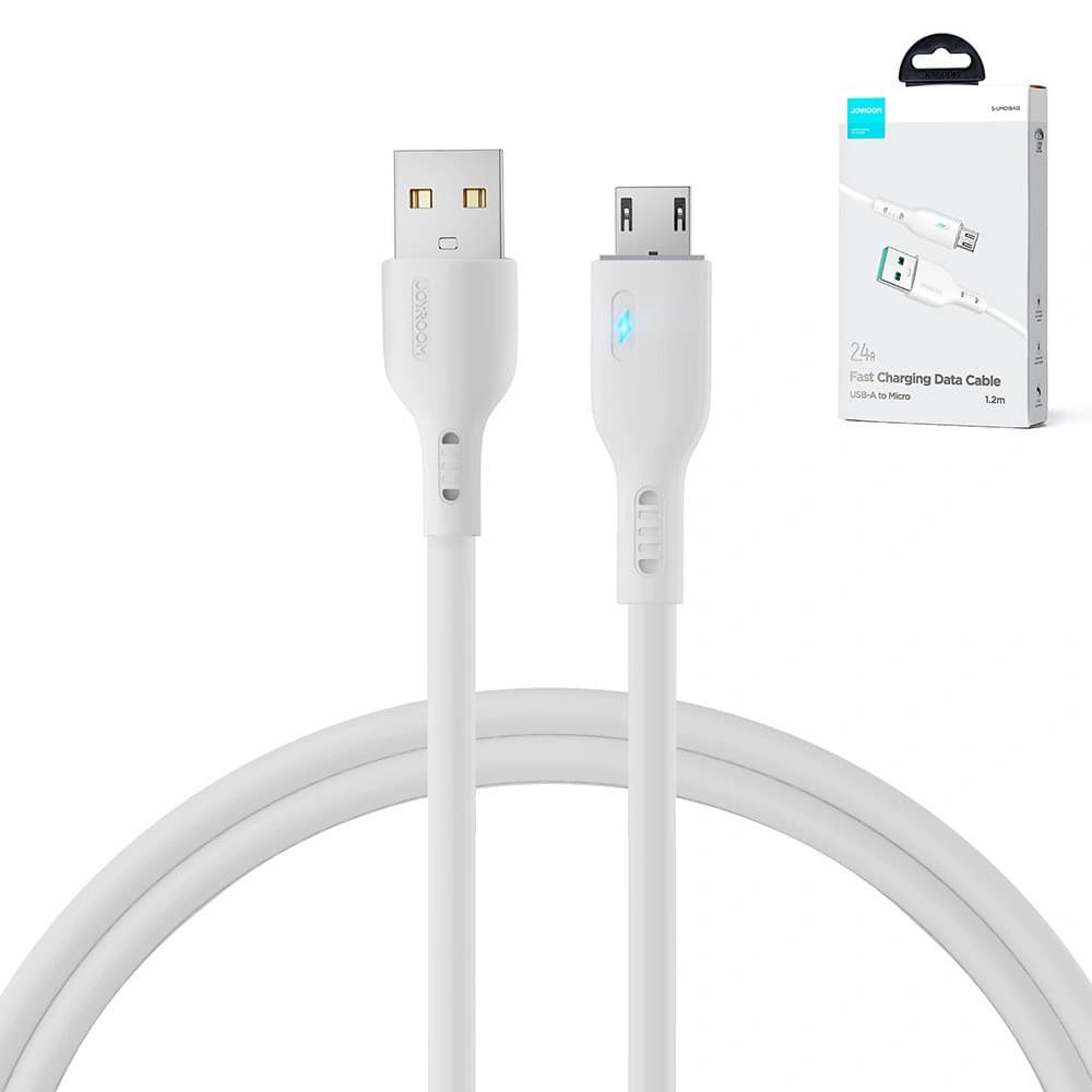 Kabel Joyroom S-UM018A13 USB-A/microUSB 2.4A 1.2m biały - 9