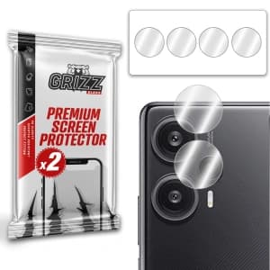 GrizzGlass Xiaomi HybridGlass Kameraglas für Redmi Note 12 Turbo