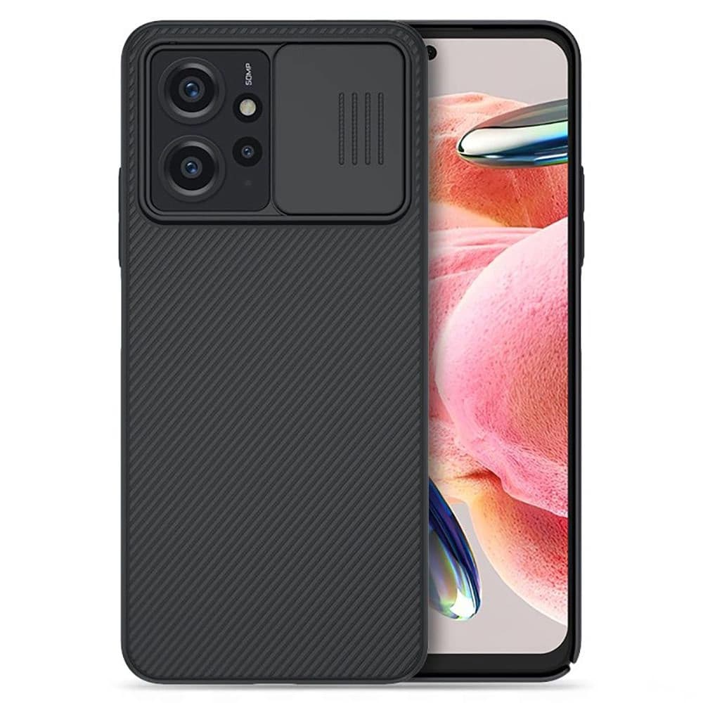 Nillkin Xiaomi Gehäuse Camshield Redmi Note 12 LTE Schwarz - 1