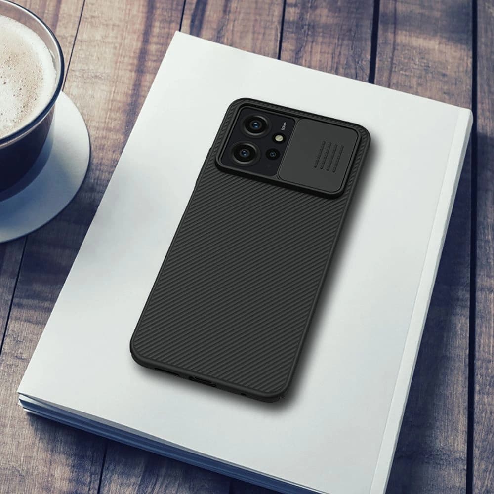 Nillkin Xiaomi Gehäuse Camshield Redmi Note 12 LTE Schwarz - 9