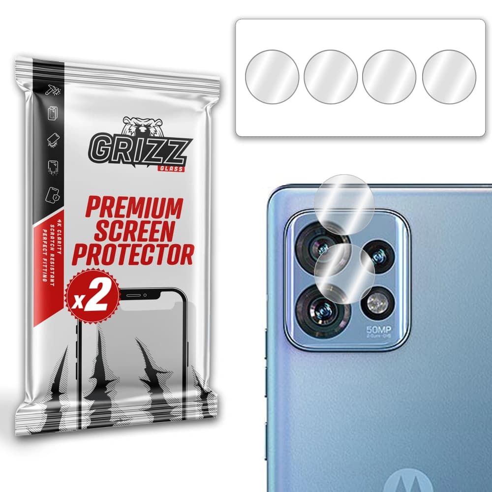 GrizzGlass HybridGlass Kameraglas für Motorola Edge 40 Pro - 1