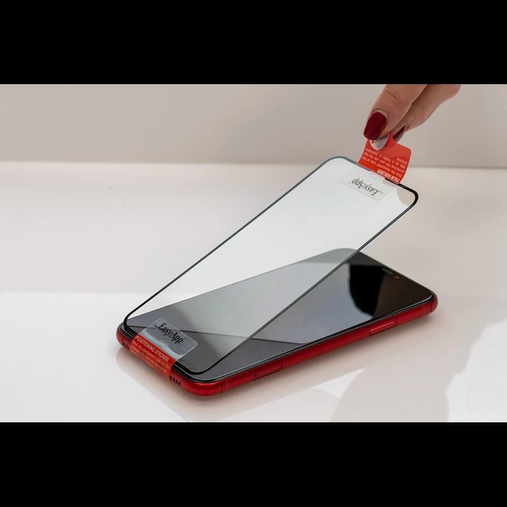 MyScreen Diamond Glass Edge FG Moto E22/E22s schwarz/schwarz Vollverklebung gehärtetes Glas - 5