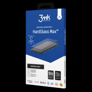 3MK Xiaomi Gehärtetes Glas HardGlass Max 12 Lite schwarz/schwarz