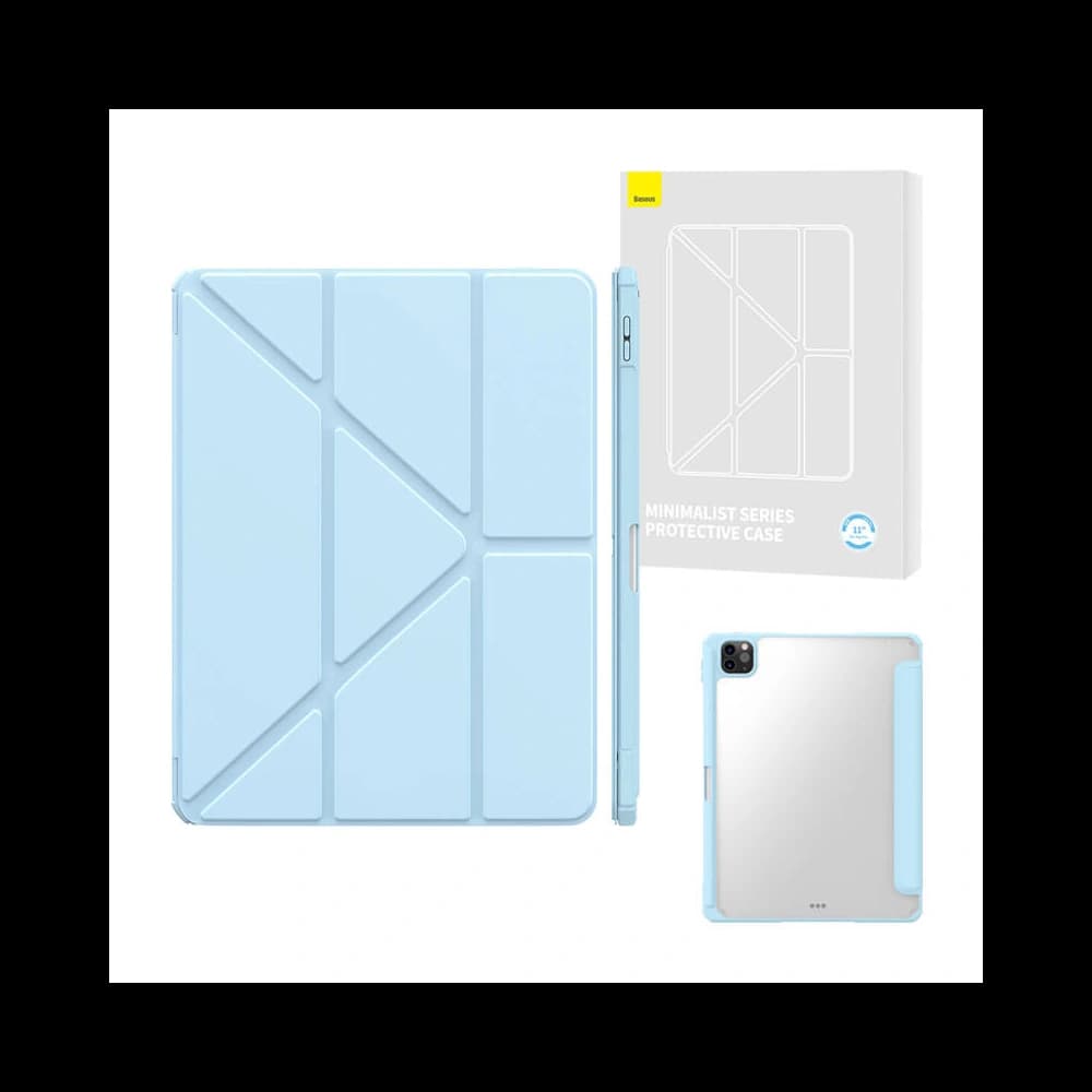 Etui Baseus Minimalista Apple iPad Pro 11 2018/2020/2021/2022 (1., 2., 3. és 4. generáció) (kék) - 1