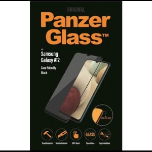 PanzerGlass Samsung Gehärtetes Glas E2E Regular Galaxy A12 schwarz/schwarz