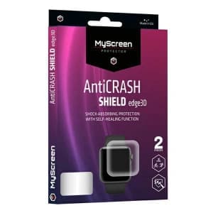 MyScreen AntiCRASH SHIELD edge3D Schutzfolie Huawei Watch GT 3 42mm [2 PACK]