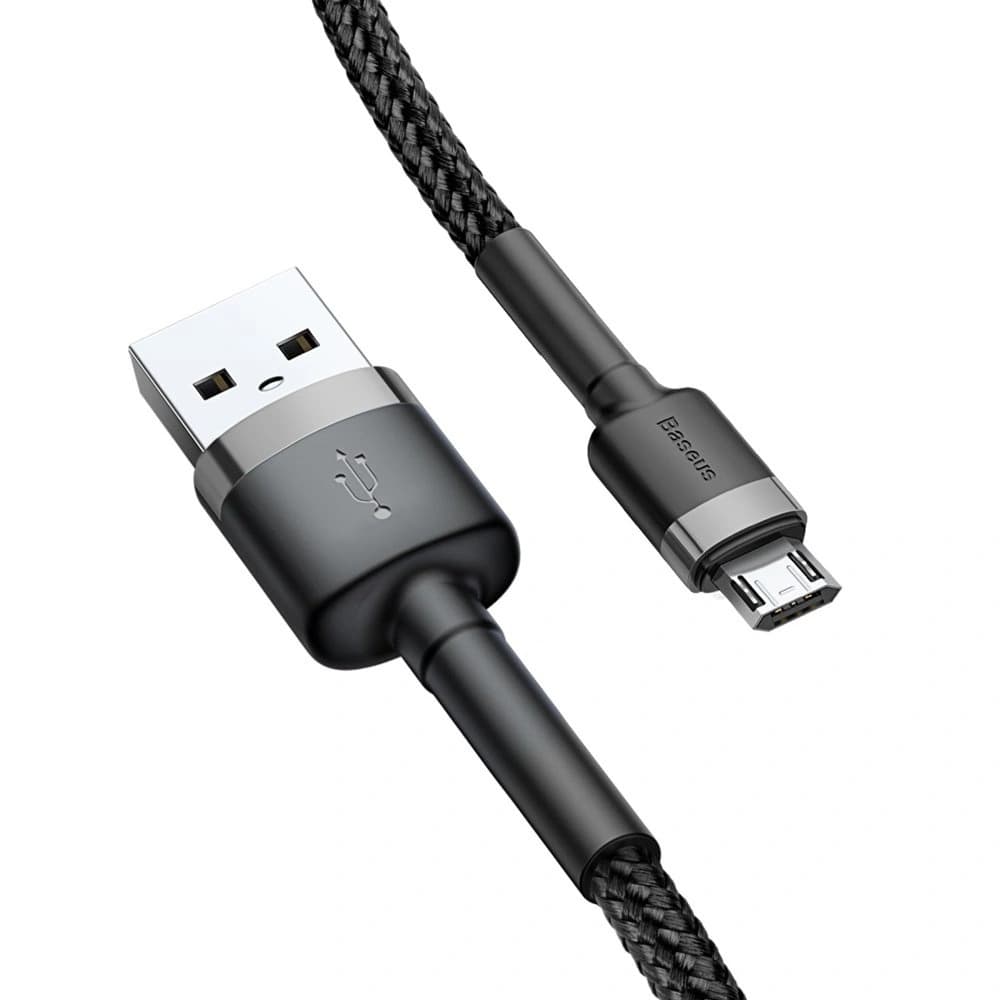 Baseus Cafule USB-A/microUSB Cable 2A 3M black-gray - 2