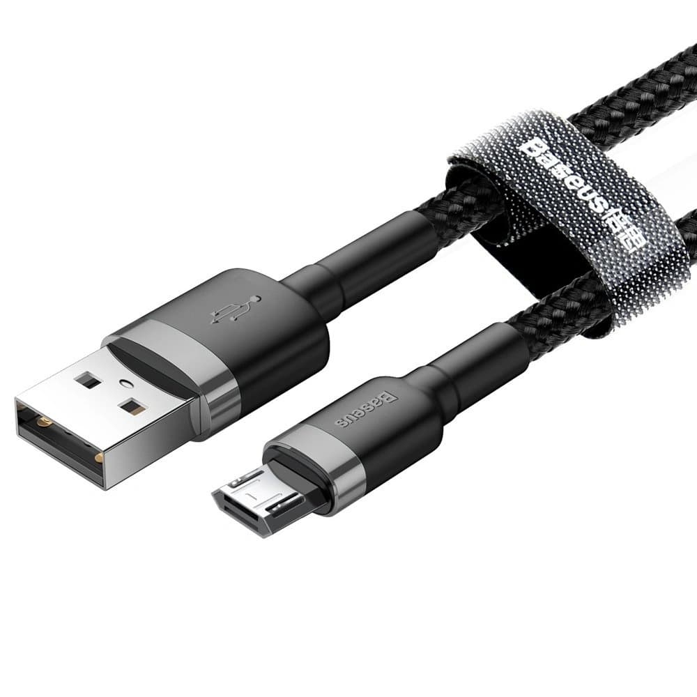 Baseus Cafule USB-A/microUSB Cable 2A 3M black-gray - 3