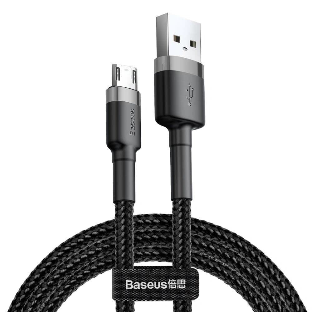 Baseus Cafule USB-A/microUSB Cable 2A 3M black-gray - 5