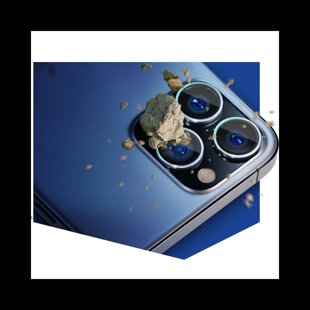 Szkło hybrydowe na obiektyw aparatu 3MK Lens Protection Pro Samsung Galaxy A14/A34 5G czarny/black - 2