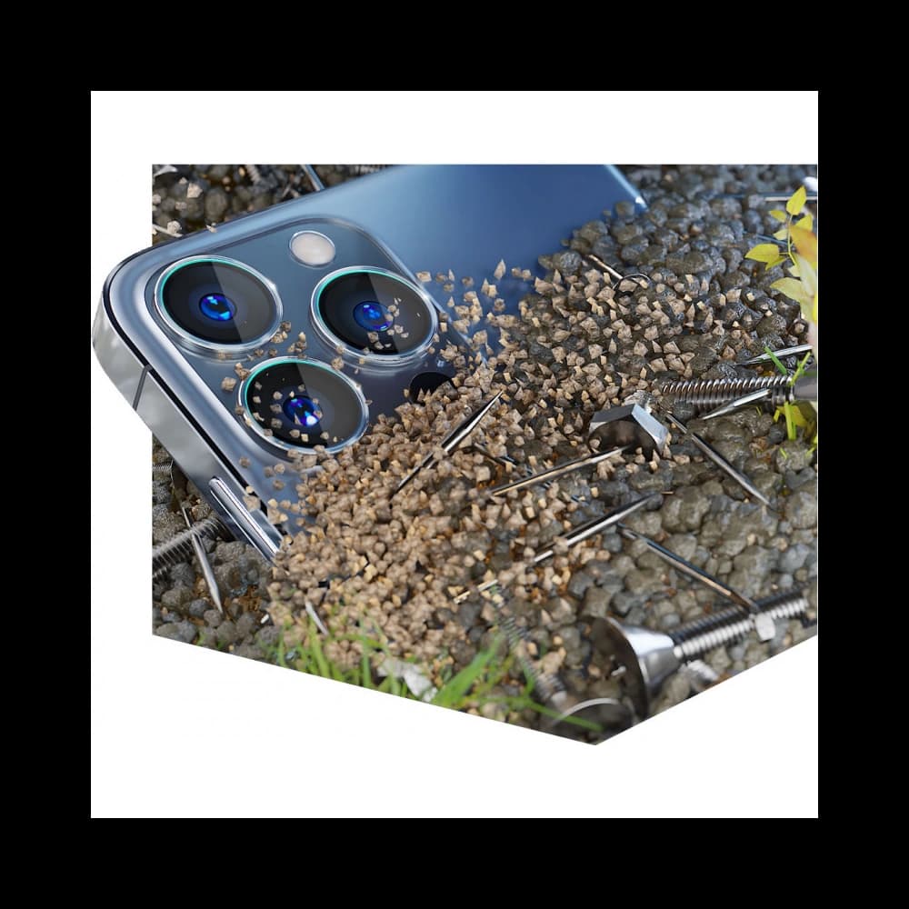 Szkło hybrydowe na obiektyw aparatu 3MK Lens Protection Pro Samsung Galaxy A14/A34 5G czarny/black - 4