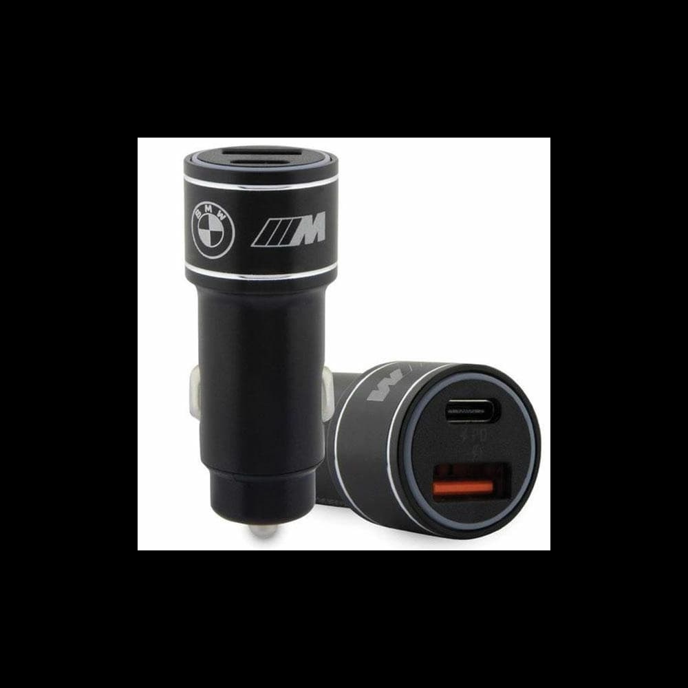BMW Autoladegerät BMCCMUSBCK PD-QC 3.0 20W Fast Charge schwarz/schwarz M Edition - 1
