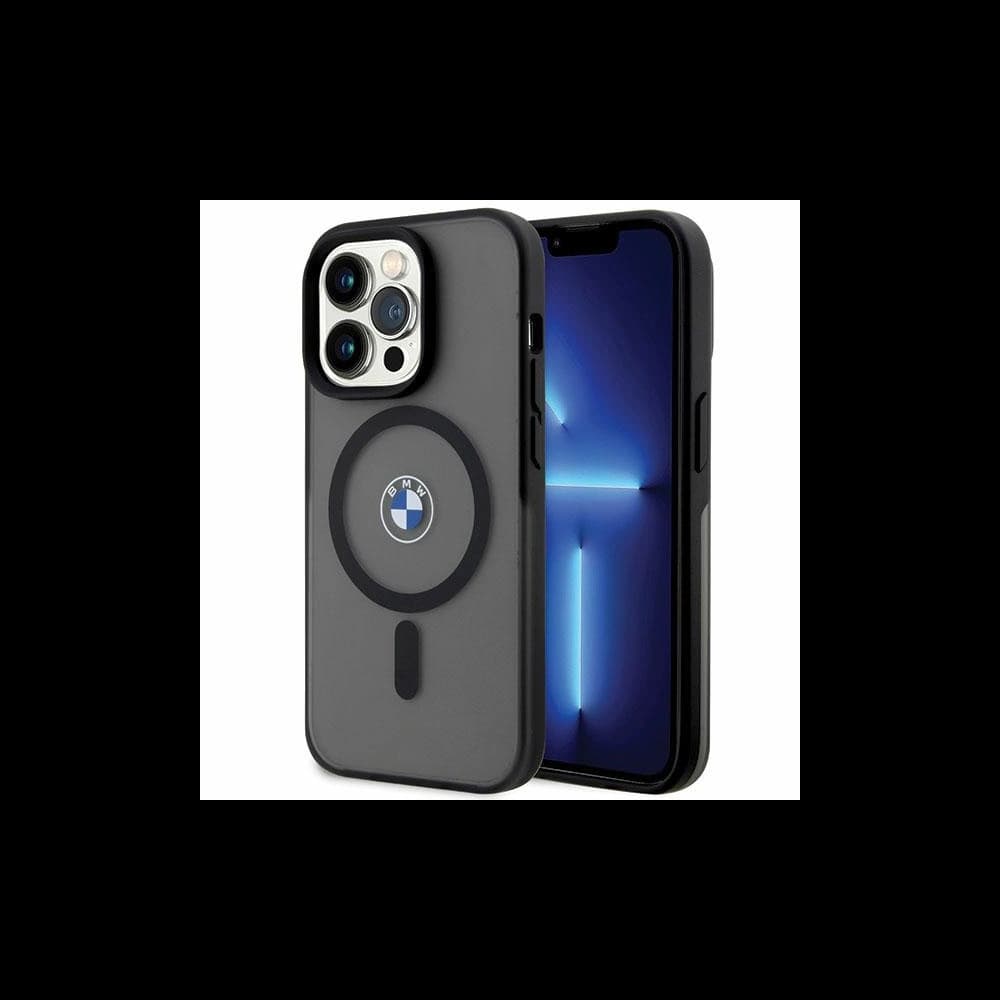 BMW Apple Tasche BMHMP14XDSLK iPhone 14 Pro Max schwarz/schwarz Hardcase Signature MagSafe - 1
