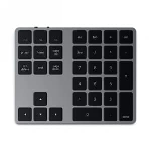 Bezprzewodowa klawiatura numeryczna Satechi Aluminium Extended Keypad Bluetooth (space gray)