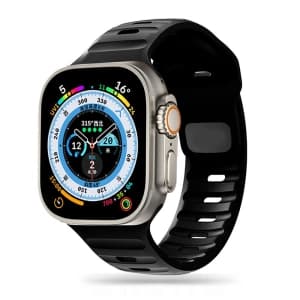 Pasek Tech-Protect Iconband Line Apple Watch 4/5/6/7/SE/8/9/Ultra 44/45/49mm Fekete