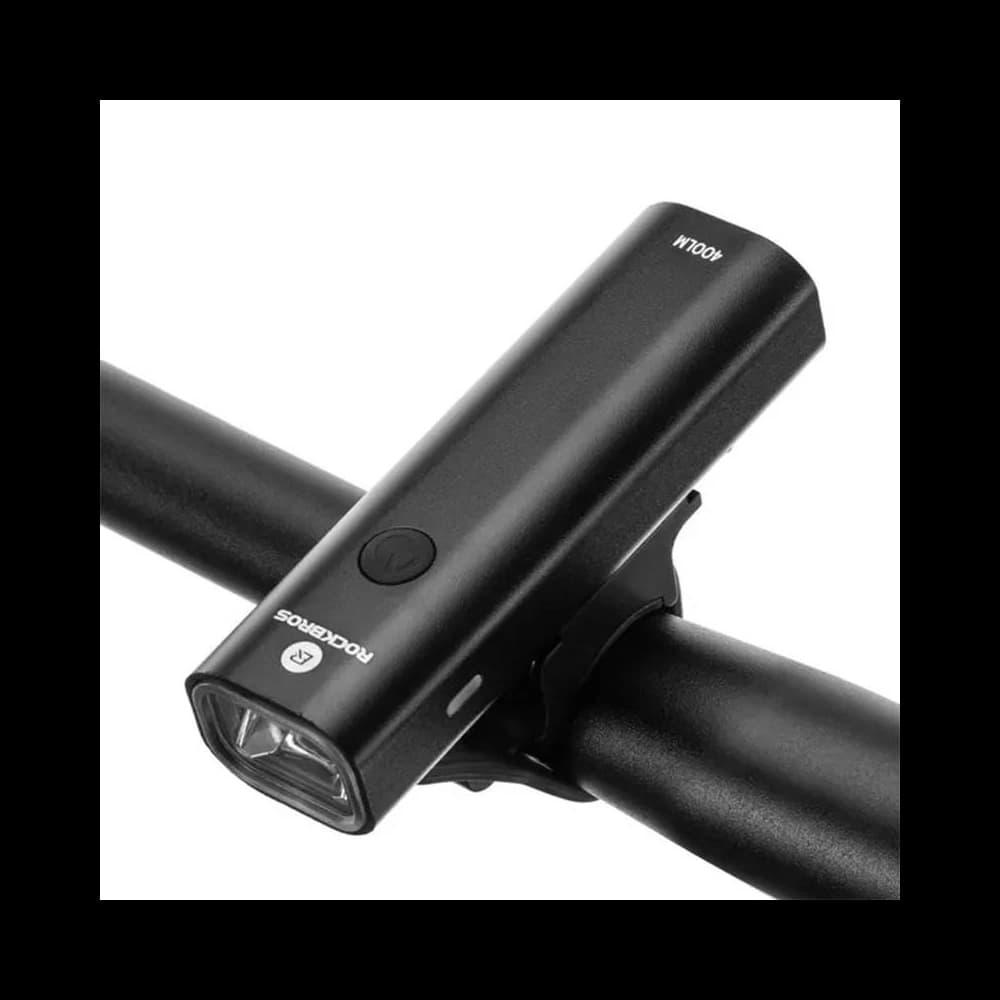 Lampă de bicicletă Rockbros YQ-QD400LM (neagră) - 1