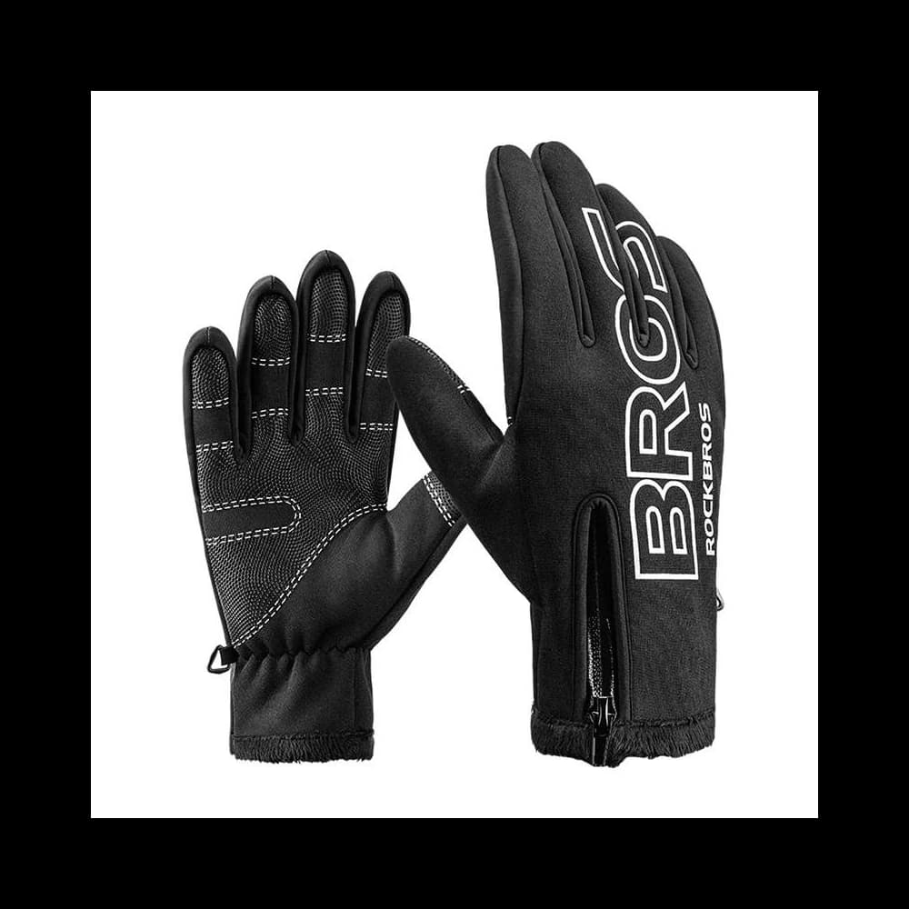 Rukavice na kolo Rockbros S091-4BK (černé) - 1
