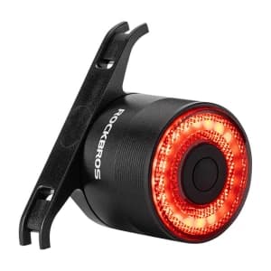 Lampa de bicicletă din spate Rockbros Q3 (neagră)