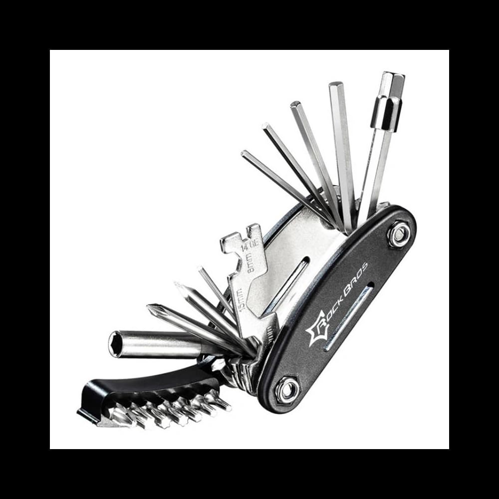 Vícefukční nástroj na opravu kola Rockbros GJ8002 (černý) - 1