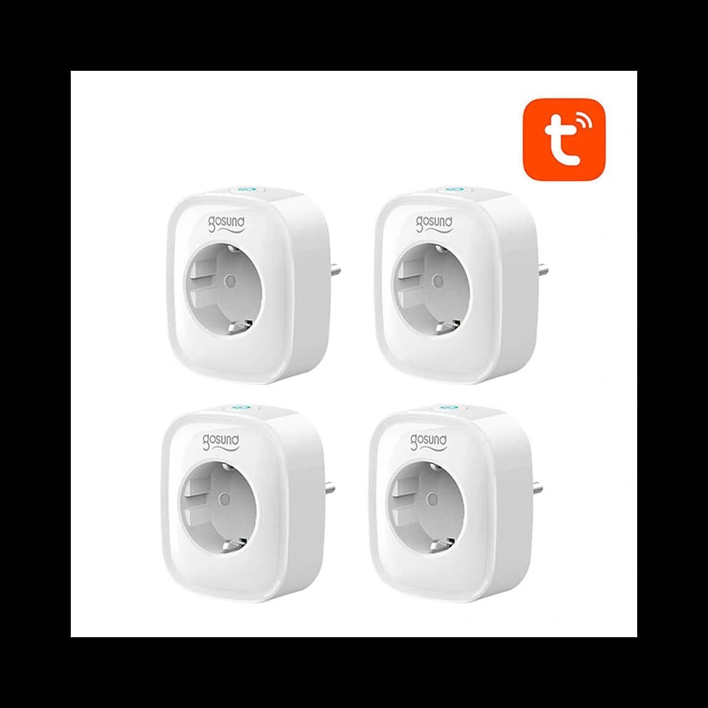 Gosund Intelligente Steckdose SP1 WiFi Tuya [4 PACK] - 1