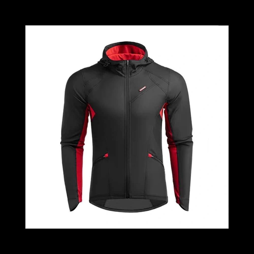 Kurtka cyklistická Rockbros 15420381003 (černá-červená) - 1