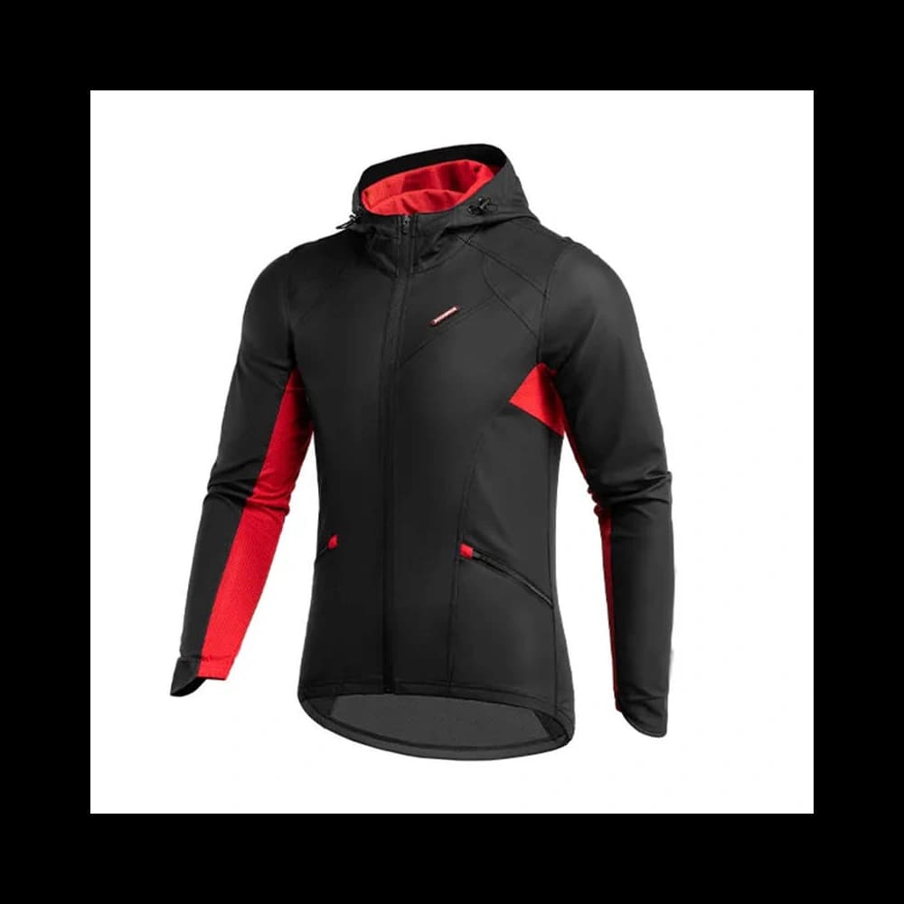 Kurtka cyklistická Rockbros 15420381003 (černá-červená) - 2