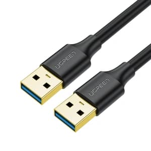 UGREEN US128 USB-A/USB-A Cable USB 3.0 5Gb/s 0.5m black