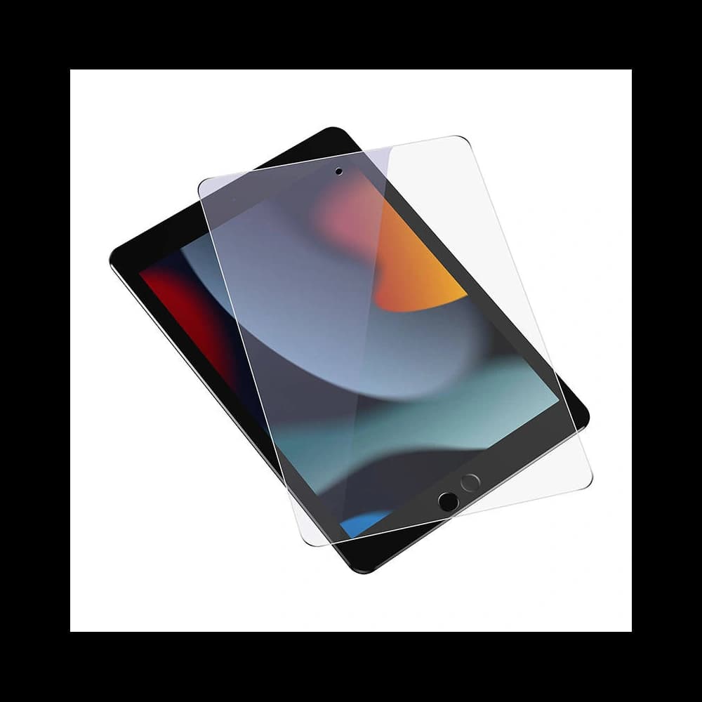 Baseus 0.3mm Apple Gehärtetes Glas Crystal iPad 10.2 2019/2020/2021 (7., 8., 9. Gen)/iPad Air 10.5 2019 (3. Gen) [2 PACK] - 2