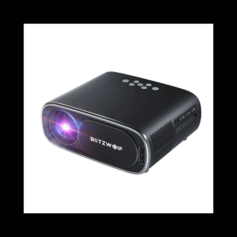 BlitzWolf BW-V4 Projector 1080p, Wi-Fi + Bluetooth (black) - 1
