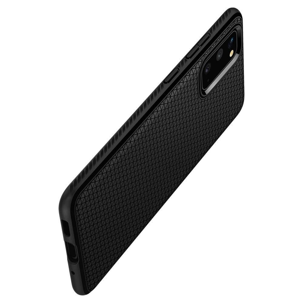 Case Spigen Liquid Air Samsung Galaxy S20 Matt Schwarz - 7