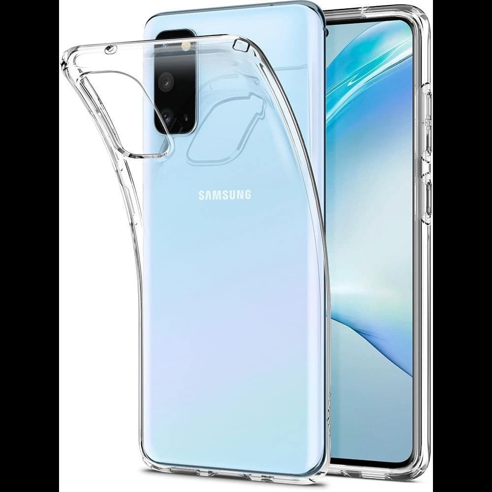 Case Spigen Liquid Crystal Samsung Galaxy S20 Crystal Clear - 1