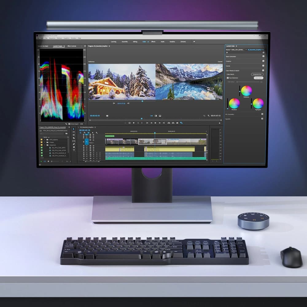 Choetech Elesense E1129 LED Monitor Light black [2 PACK] - 3