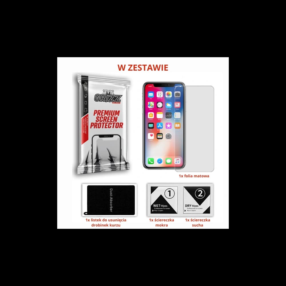 Folia matowa GrizzGlass PaperScreen do vivo iQOO Pad - 7