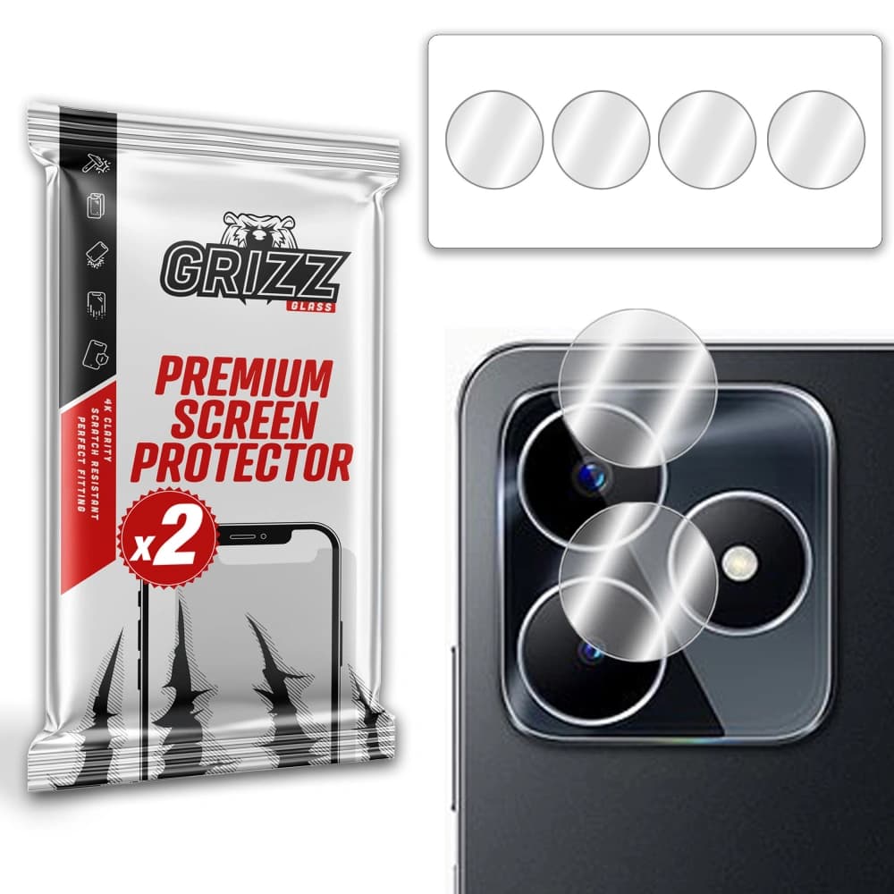 Üveg a GrizzGlass HybridGlass kamerához a Realme C53-hoz - 1