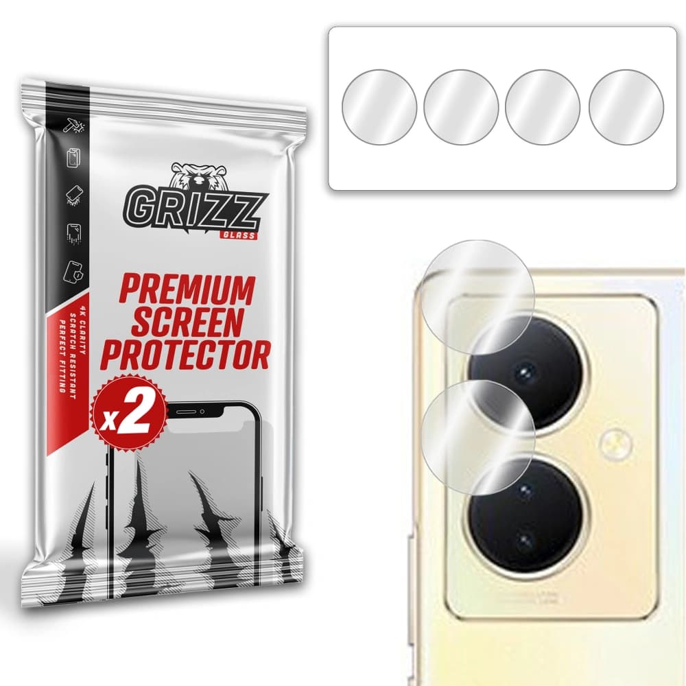 GrizzGlass HybridGlass Kameraglas für vivo V29 Lite - 1