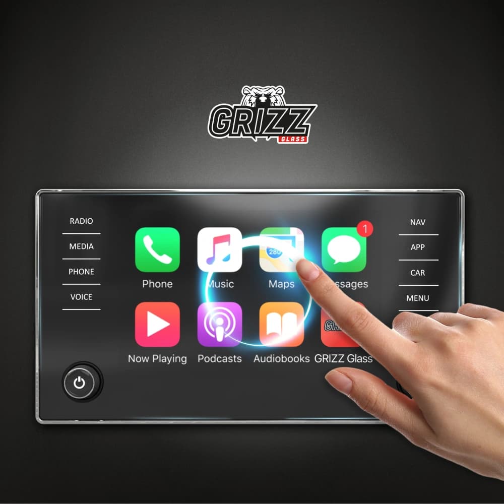 Matte GrizzGlass CarDisplay Protection Skoda Karoq 8" Bolero (2017-2025) - 4