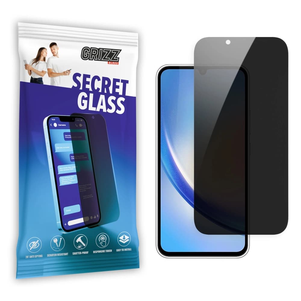 GrizzGlass Matte SecretGlass Samsung Galaxy A34 - 1