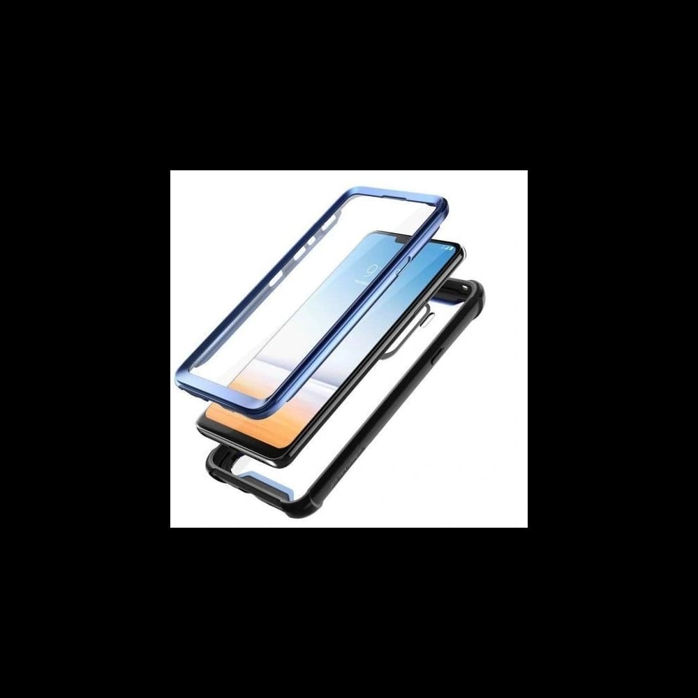 Case Supcase IBLSN Ares LG G7 ThinQ Schwarz/Blau - 2